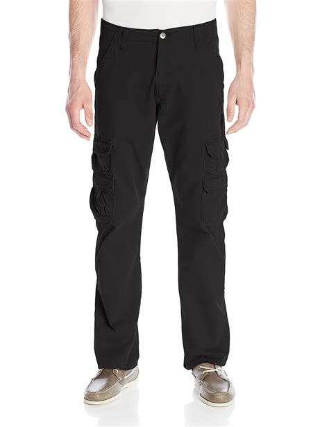 wrangler black cargo pants